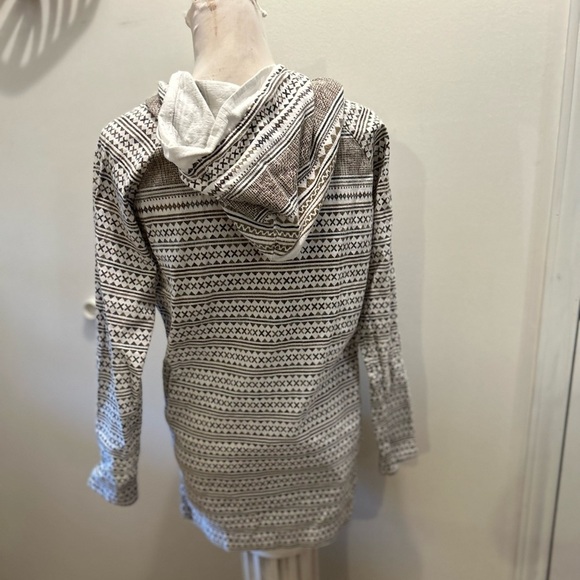 Earthbound trading co. Baja Hoodie boho beach casual jacket s - Picture 7 of 7